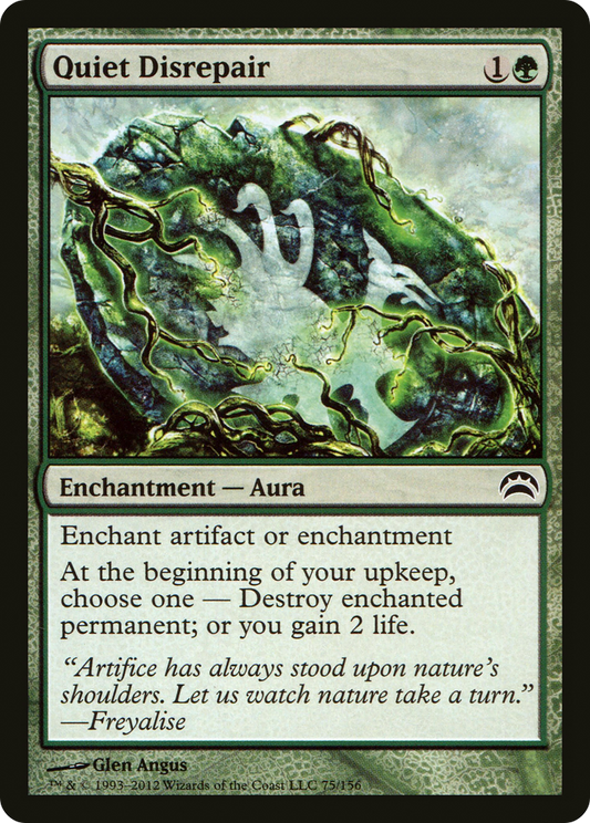 Quiet Disrepair [Planechase 2012] Foil