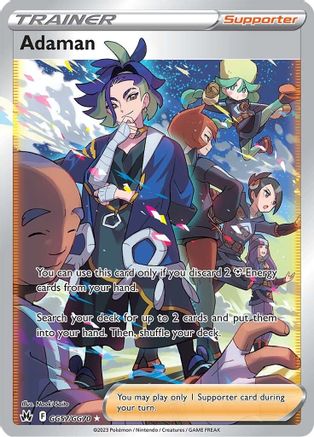 Adaman (GG57) Holofoil - Crown Zenith Galarian Gallery