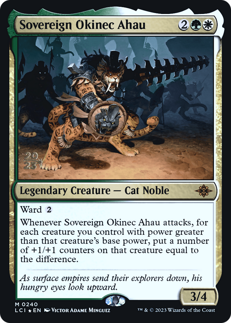 Sovereign Okinec Ahau [The Lost Caverns of Ixalan Prerelease Cards] | Silver Goblin