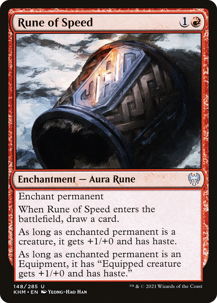 Rune of Speed [Kaldheim] | Silver Goblin