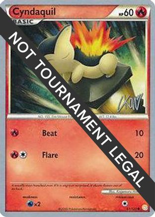 Cyndaquil (61/123) (Reshiphlosion - Christopher Kan) [World Championships 2011] | Silver Goblin