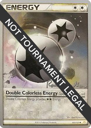 Double Colorless Energy (103/123) (The Truth - Ross Cawthon) [World Championships 2011] | Silver Goblin