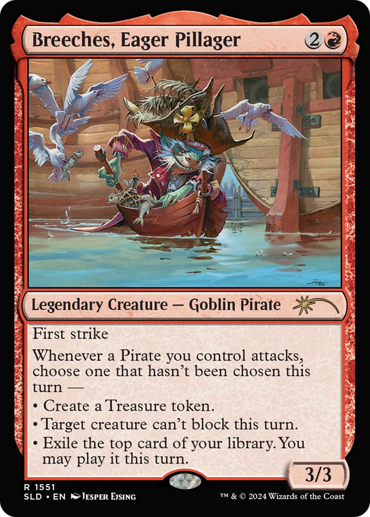 Breeches, Eager Pillager (1551) - Secret Lair Drop Series