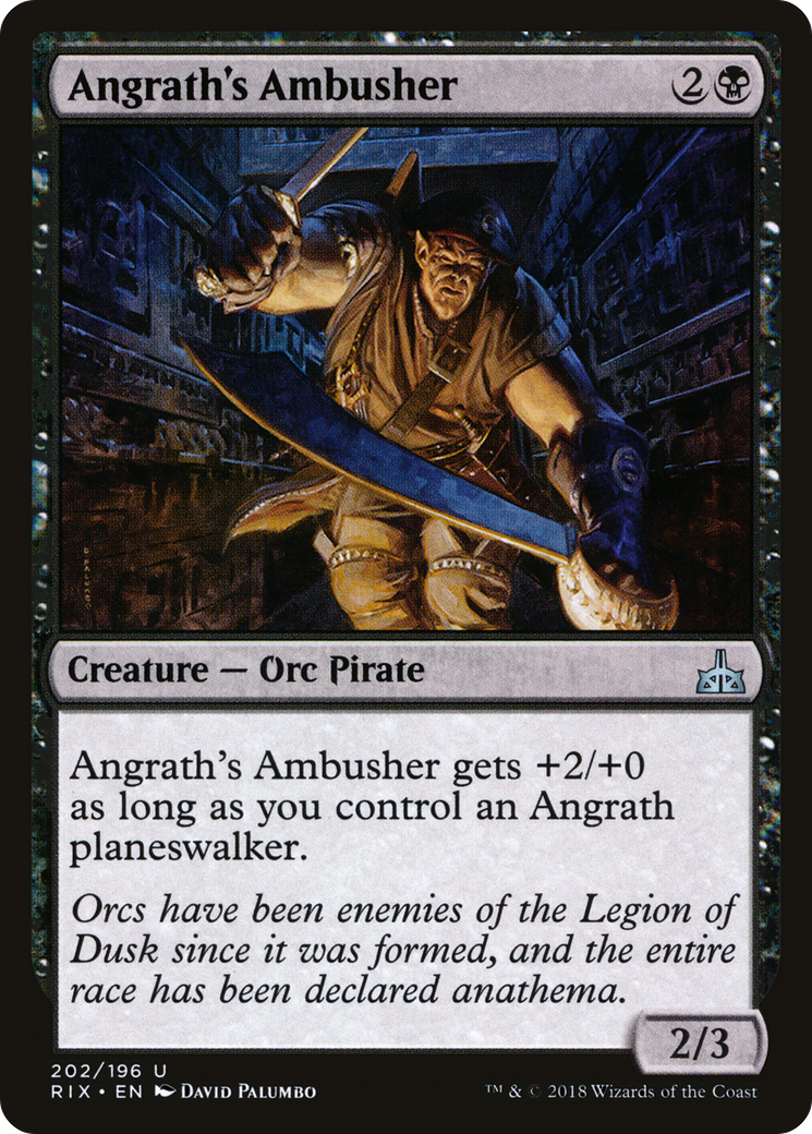 Angrath's Ambusher [Rivals of Ixalan] | Silver Goblin