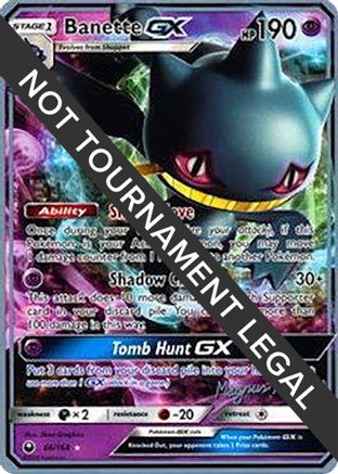 Banette GX (66/168) (Garbanette - Magnus Pedersen) [World Championships 2018] | Silver Goblin