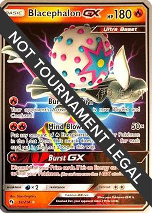 Blacephalon GX (52/214) (Mind Blown - Shintaro Ito) [World Championships 2019] | Silver Goblin