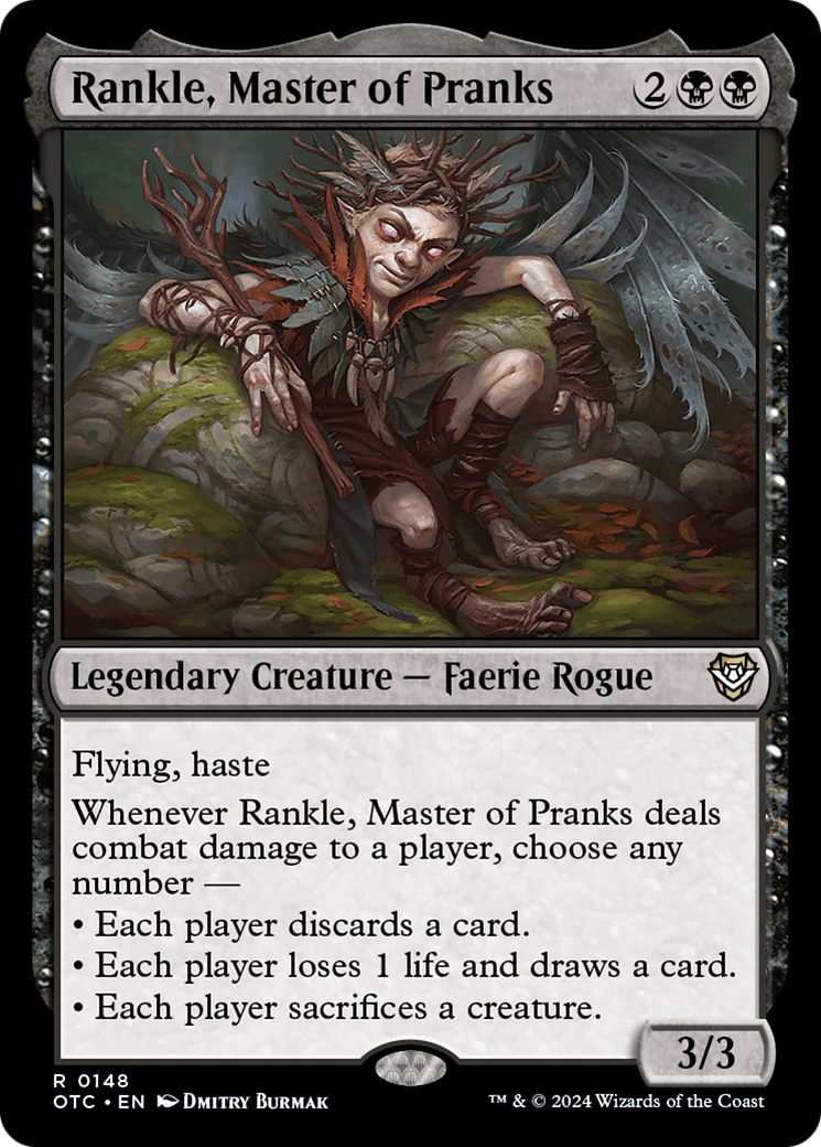 Rankle, Master of Pranks [Outlaws of Thunder Junction Commander]