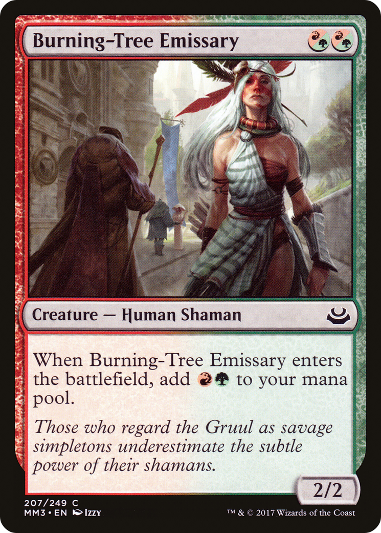 Burning-Tree Emissary [Modern Masters 2017] | Silver Goblin