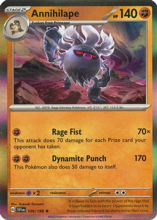 Annihilape (109/198) [Scarlet & Violet: Base Set] | Silver Goblin