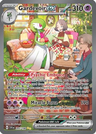 Gardevoir ex (245) Holofoil - Scarlet & Violet