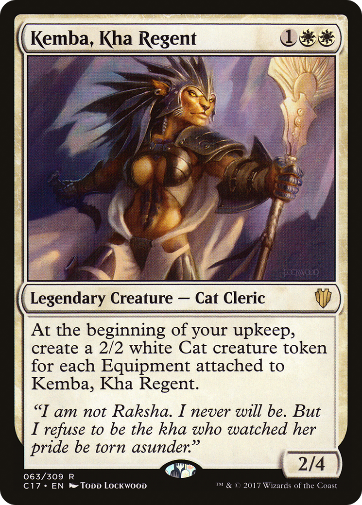 Kemba, Kha Regent [Commander 2017] | Silver Goblin