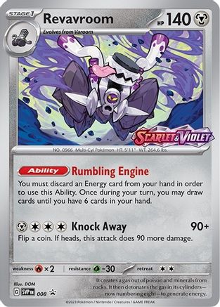 Revavroom (008) [Scarlet & Violet: Black Star Promos] | Silver Goblin