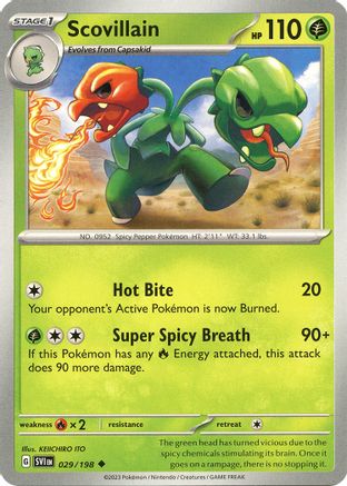 Scovillain (029/198) [Scarlet & Violet: Base Set] | Silver Goblin