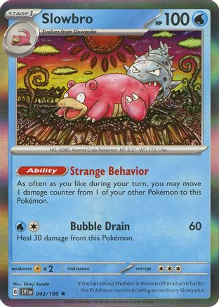 Slowbro (043/198) [Scarlet & Violet: Base Set] | Silver Goblin