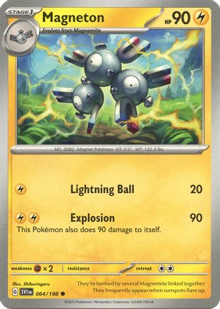 Magneton (064/198) [Scarlet & Violet: Base Set] | Silver Goblin