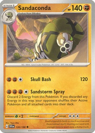 Sandaconda (120/198) [Scarlet & Violet: Base Set] | Silver Goblin