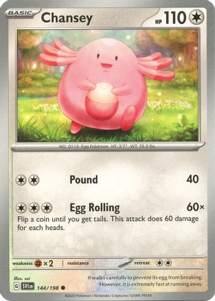 Chansey (144) - SV01 Scarlet & Violet Base Set