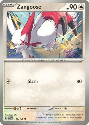 Zangoose (146) - Scarlet & Violet