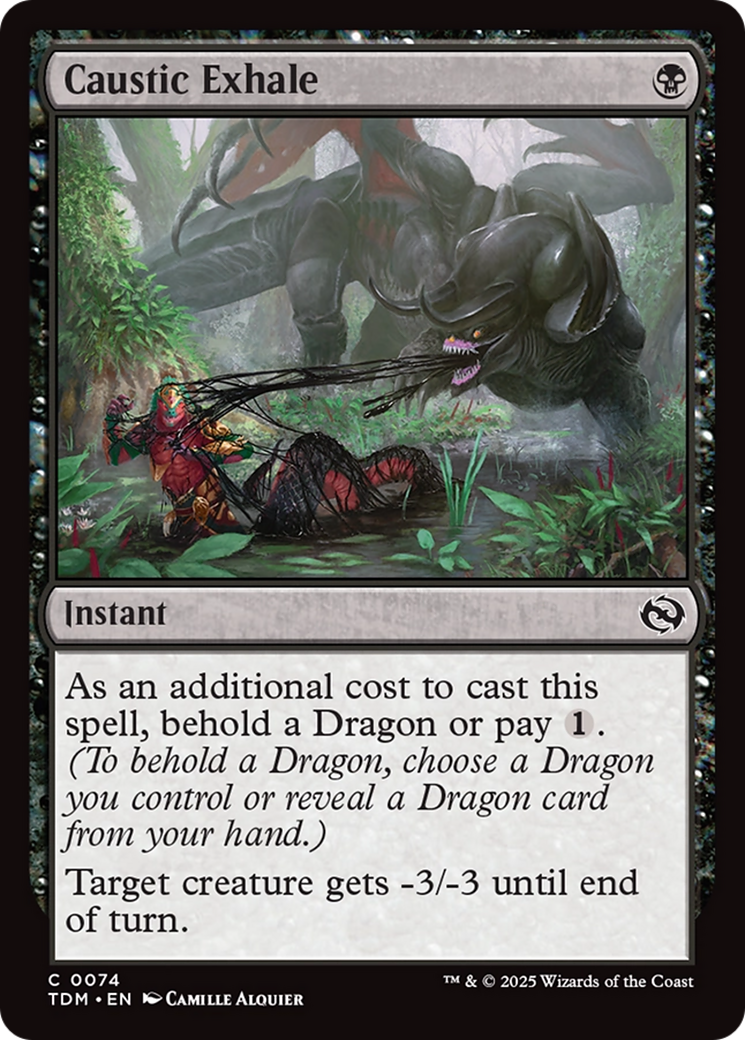 Caustic Exhale (074) - Tarkir: Dragonstorm