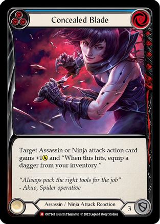 Concealed Blade (OUT143)  - Outsiders