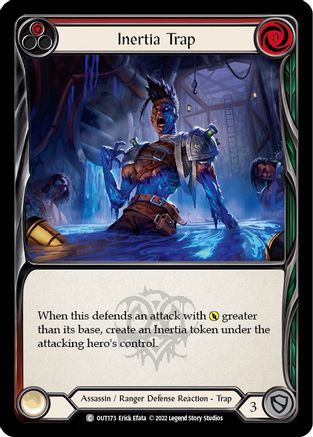 Inertia Trap (Red) (OUT173) - Outsiders