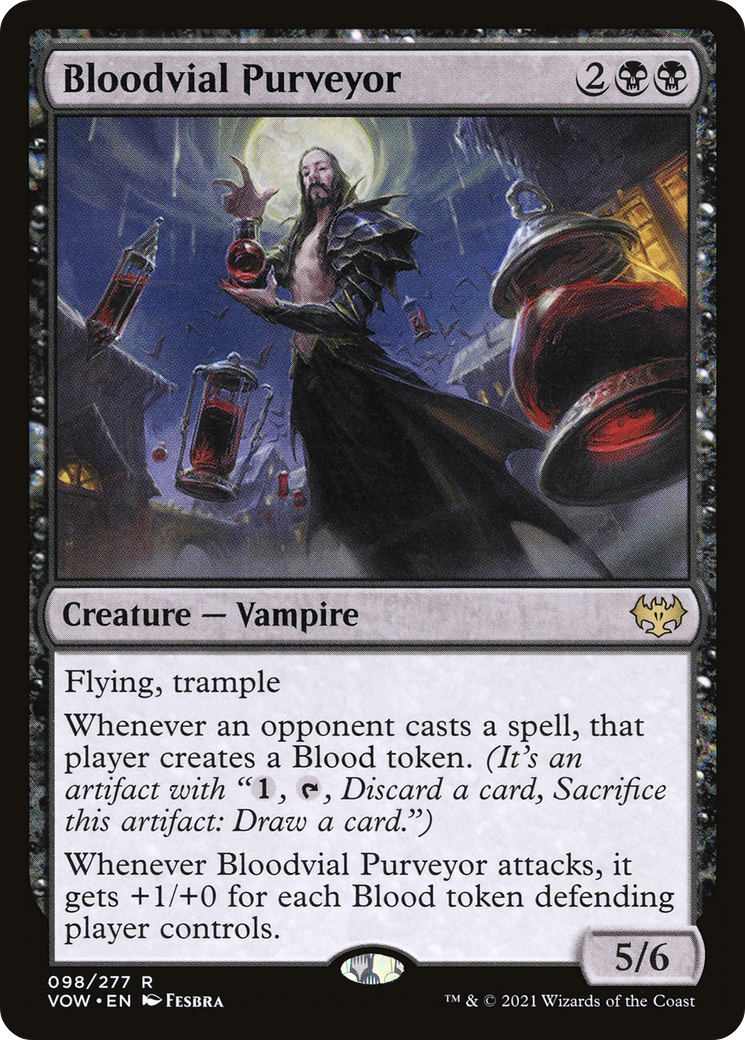 Bloodvial Purveyor [Innistrad: Crimson Vow] | Silver Goblin