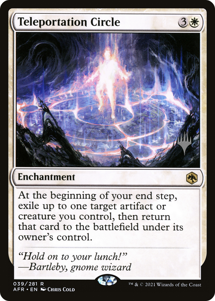 Teleportation Circle (Promo Pack) [Dungeons & Dragons: Adventures in the Forgotten Realms Promos] Foil