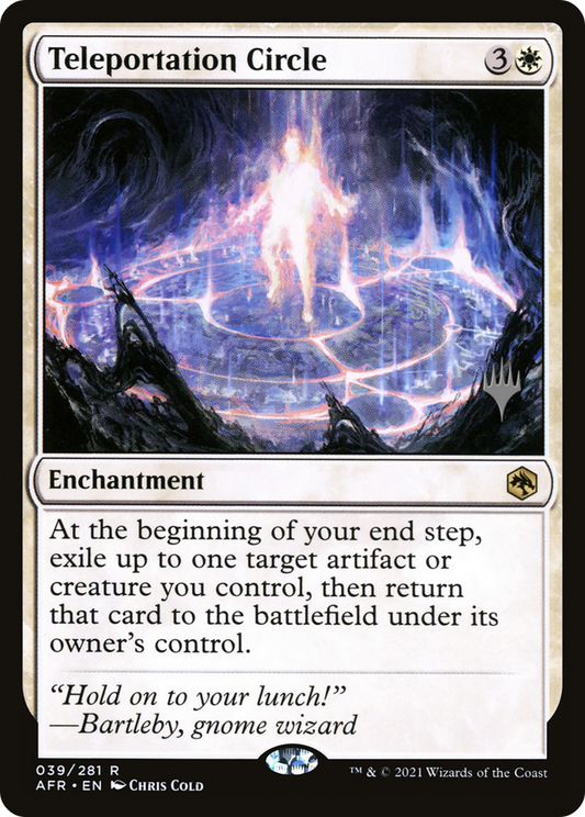 Teleportation Circle (Promo Pack) [Dungeons & Dragons: Adventures in the Forgotten Realms Promos] Foil