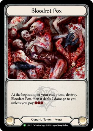 Bloodrot Pox // Frailty - LGS125 (LGS125) Cold Foil - Flesh and Blood: Promo Cards