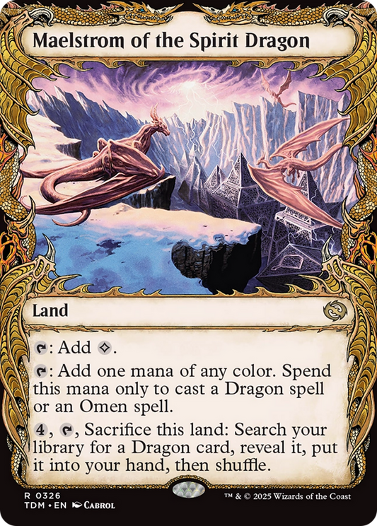 Maelstrom of the Spirit Dragon (Showcase) (326) - Tarkir: Dragonstorm