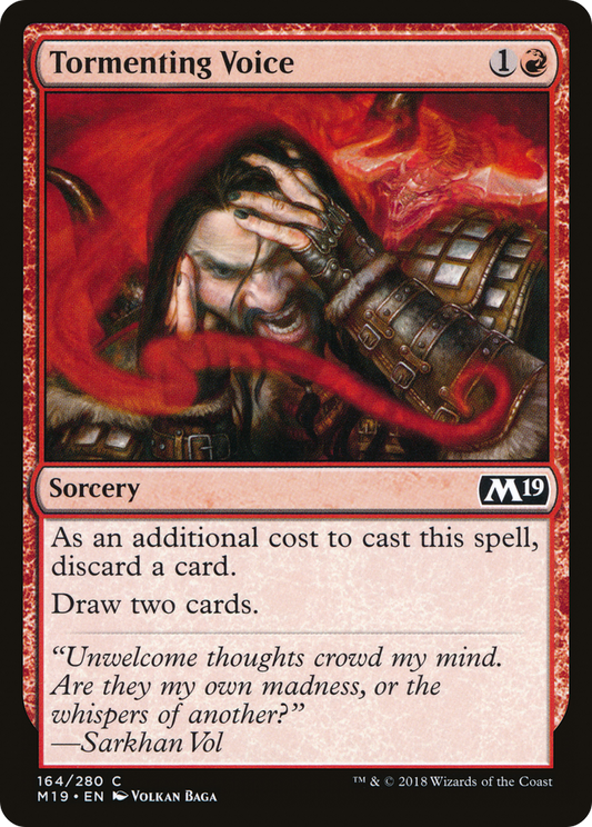 Tormenting Voice [Core Set 2019] Foil