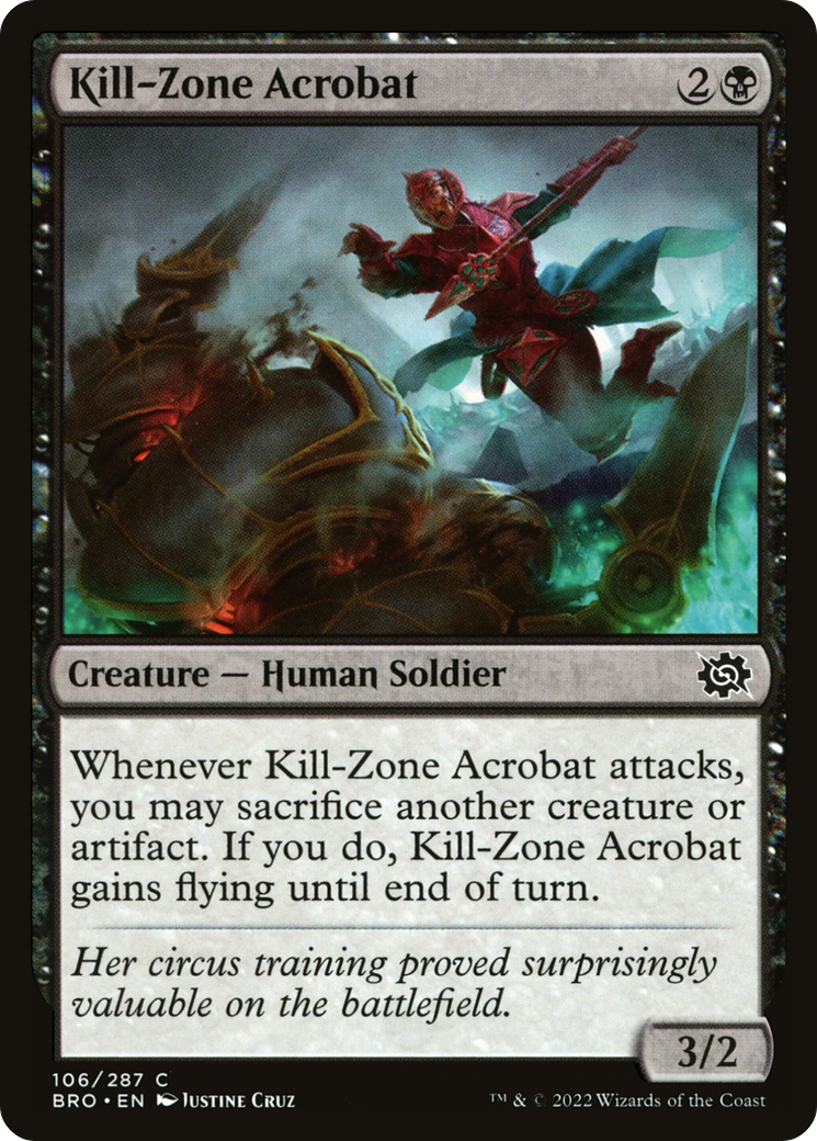 Kill-Zone Acrobat [The Brothers' War] | Silver Goblin