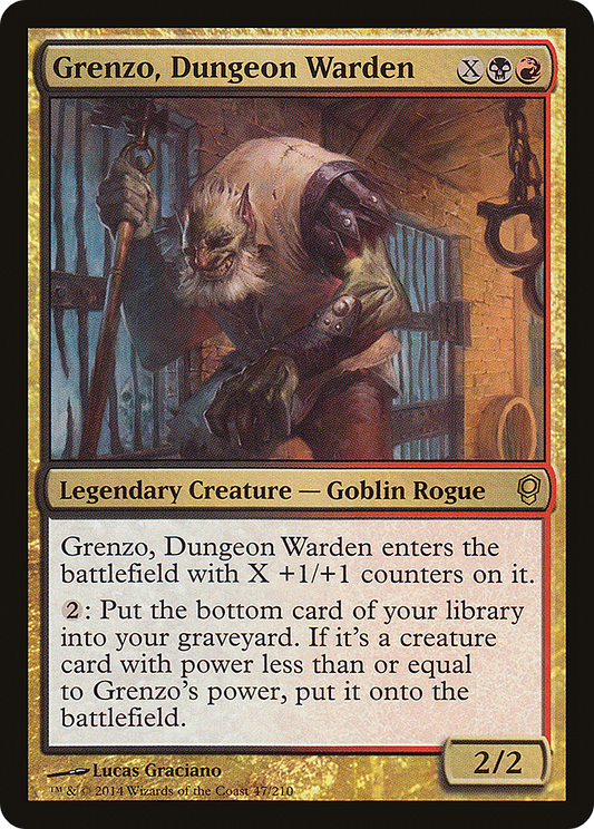 Grenzo, Dungeon Warden [Conspiracy] Foil