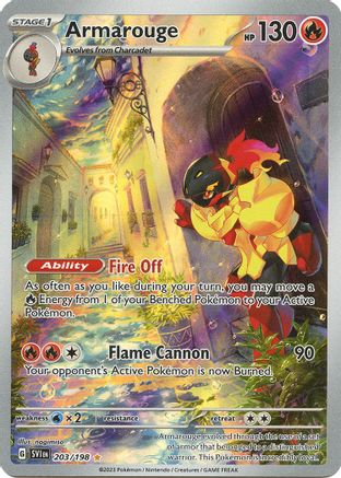 Armarouge (203/198) [Scarlet & Violet: Base Set] | Silver Goblin