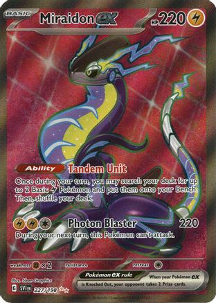 Miraidon ex (227/198) [Scarlet & Violet: Base Set] | Silver Goblin