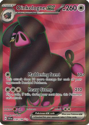 Oinkologne ex (234/198) [Scarlet & Violet: Base Set] | Silver Goblin