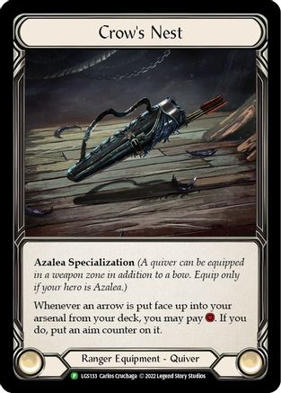 Crow's Nest - LGS133 (LGS133) Cold Foil - Flesh and Blood: Promo Cards