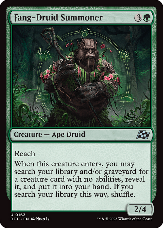 Fang-Druid Summoner (163) - Aetherdrift