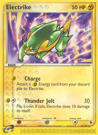 Electrike (30/109) [EX: Ruby & Sapphire] | Silver Goblin