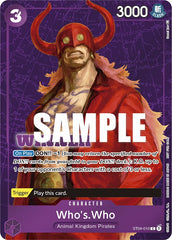 Who's.Who (Tournament Pack Vol. 3) [Winner] [One Piece Promotion Cards] | Silver Goblin