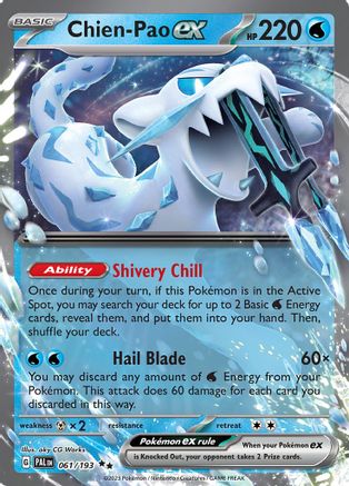 Chien-Pao ex (061/193) [Scarlet & Violet: Paldea Evolved] | Silver Goblin