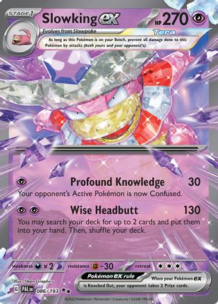 Slowking ex (086/193) [Scarlet & Violet: Paldea Evolved] | Silver Goblin