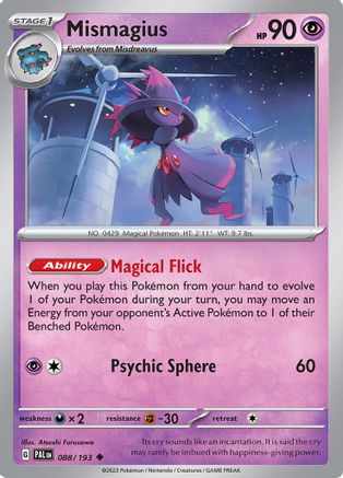 Mismagius (88) Reverse Holofoil - Paldea Evolved