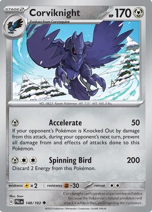 Corviknight (148) - Paldea Evolved