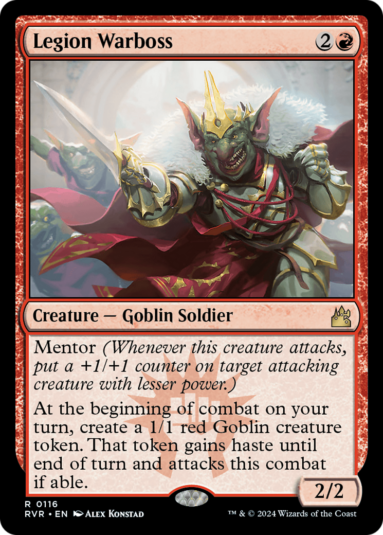 Legion Warboss [Ravnica Remastered] | Silver Goblin