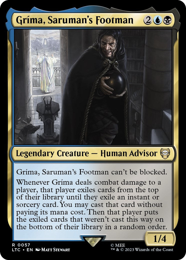 Grima, Saruman's Footman [The Lord of the Rings: Tales of Middle-Earth Commander] | Silver Goblin