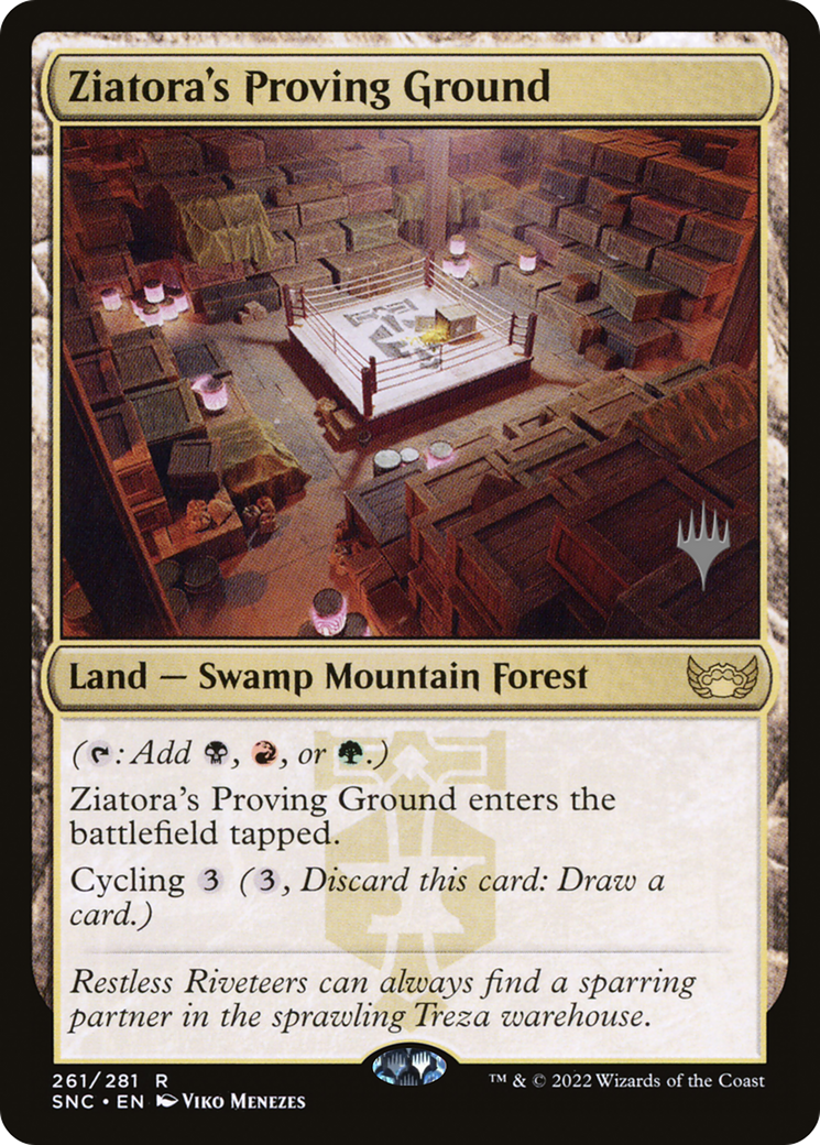 Ziatora's Proving Ground (Promo Pack) [Streets of New Capenna Promos] | Silver Goblin