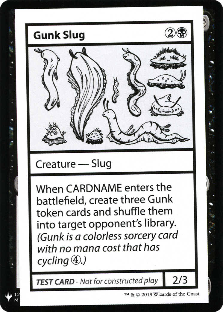 Gunk Slug [Mystery Booster Playtest Cards] | Silver Goblin