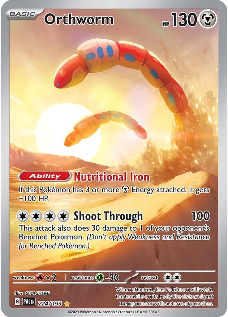 Orthworm (224/193) [Scarlet & Violet: Paldea Evolved] | Silver Goblin