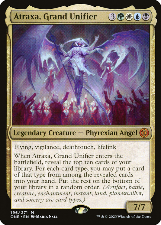 Atraxa, Grand Unifier [Phyrexia: All Will Be One] Foil